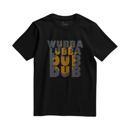 Rick and Morty Wubba Lubba Dub Dub T-Shirt Black