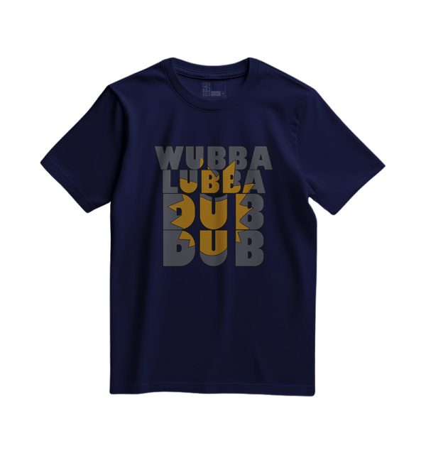 Rick and Morty Wubba Lubba Dub Dub T-Shirt Navy